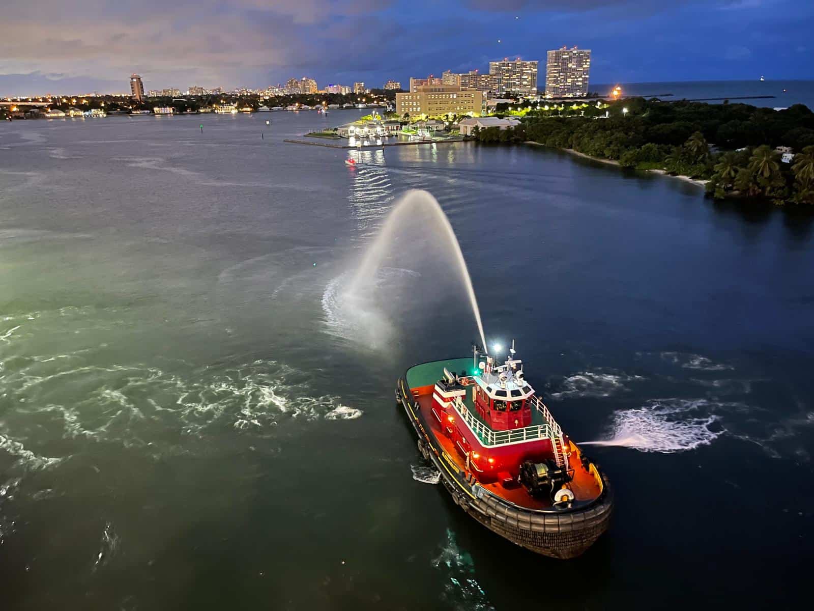 holland america rotterdam inaugural sail away port everglades