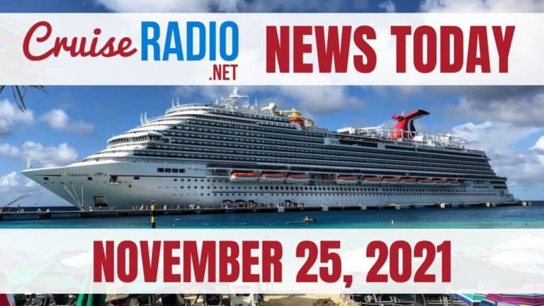 cruise radio news today november 25 2021