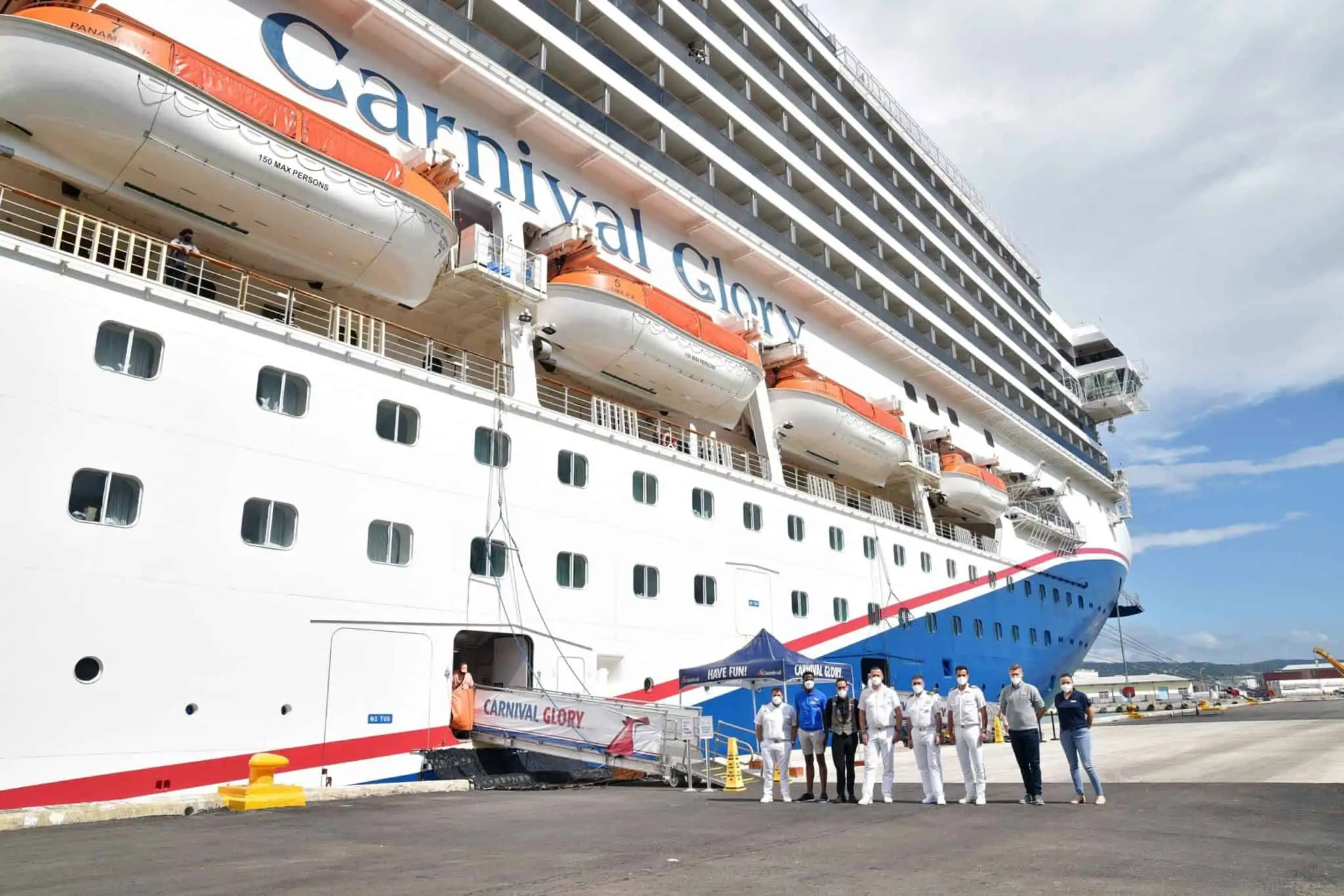 First Carnival Cruise Ship Returns to Montego Bay Since 2020