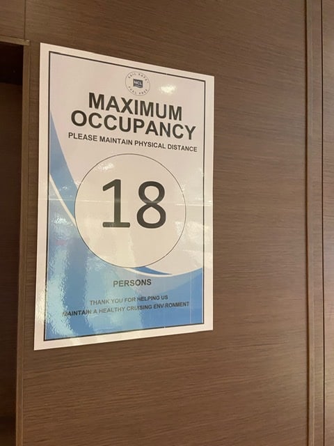 occupancy sign norwegian epic