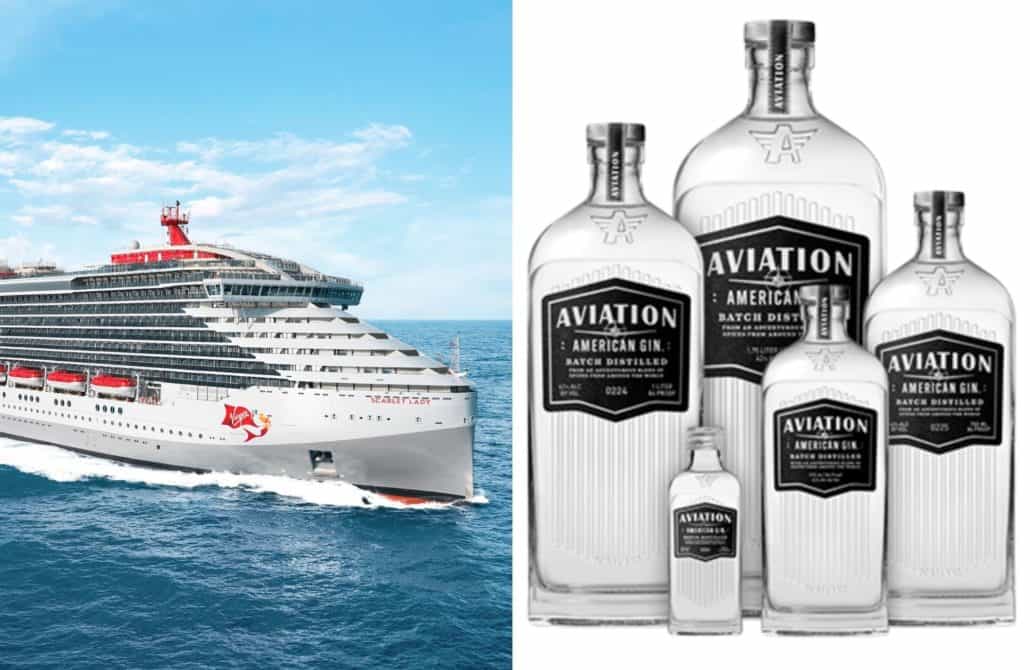 virgin voyages aviation gin partnership