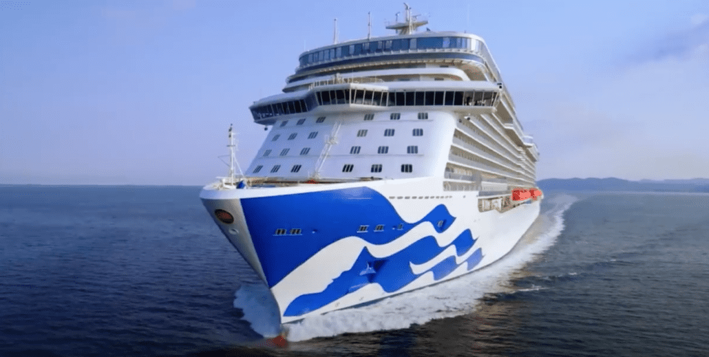 First Major U.S. Cruise Line Guests