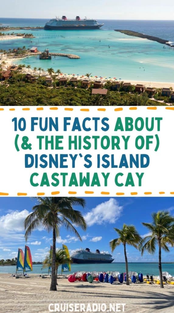 10 fun facts about disney's island castaway cay