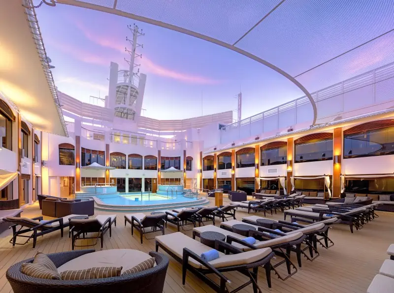 the haven courtyard norwegian epic