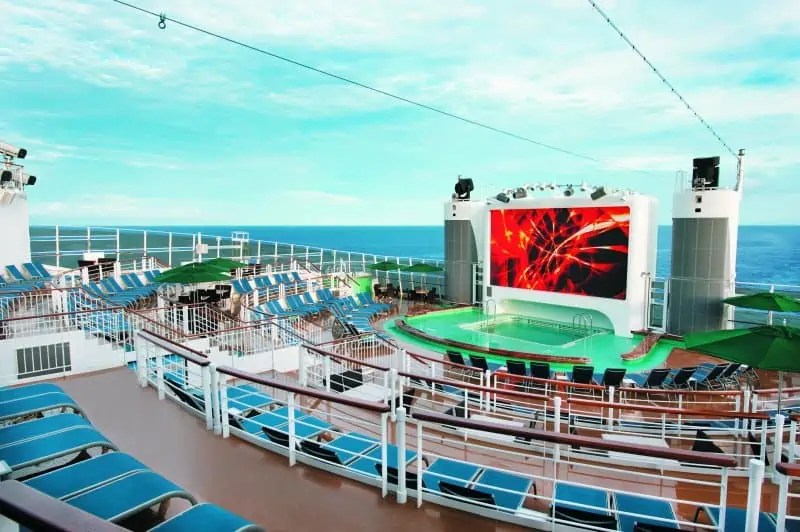 Stunning view of Spice H2O in Norwegian Epic