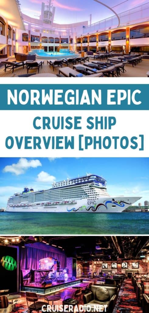 norwegian epic cruise ship overview