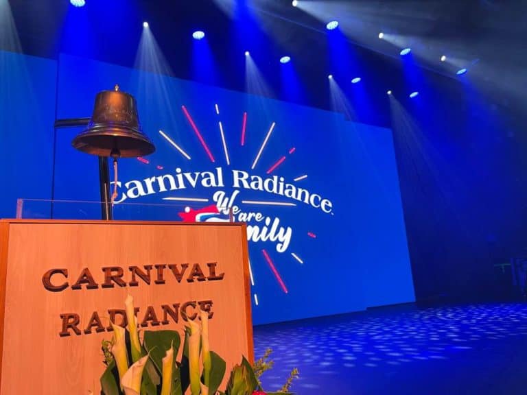 carnival radiance official bell