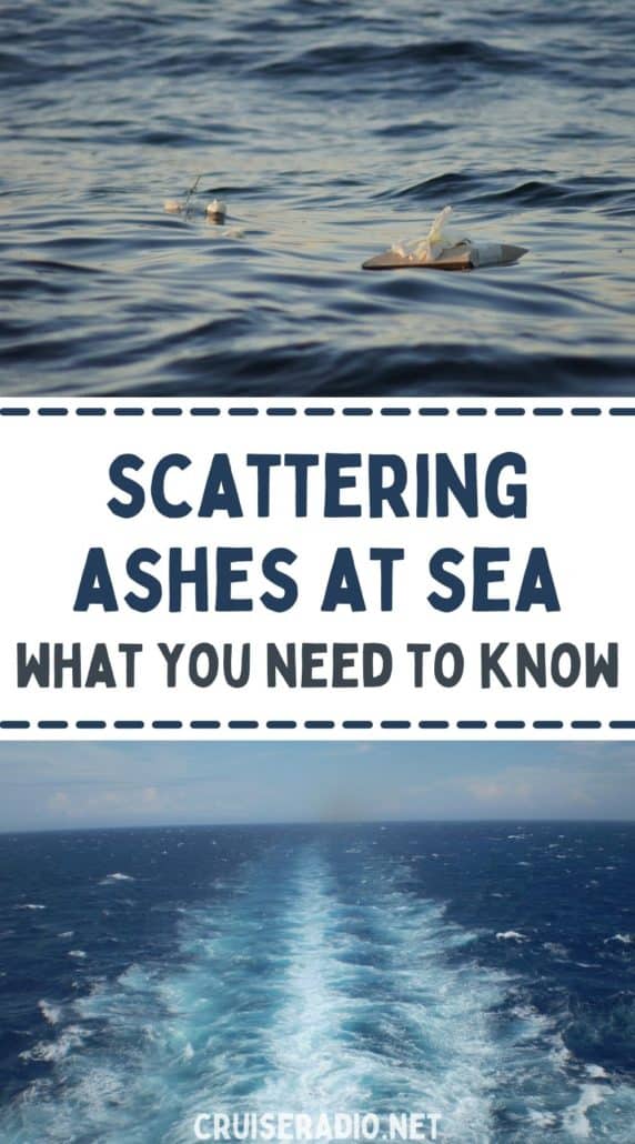 scattering ashes at sea: what you need to know