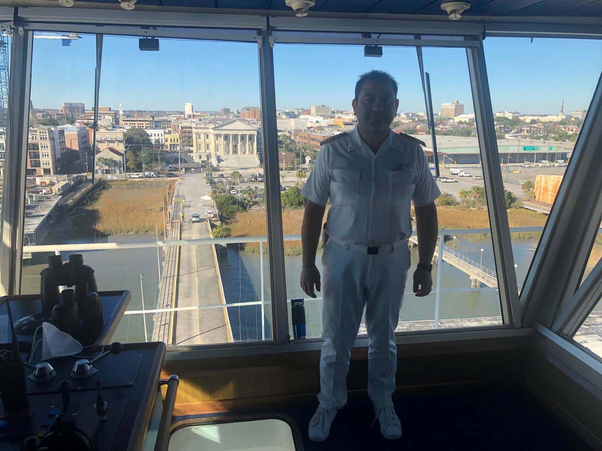 Captain Lorenzo carnival sunshine charleston