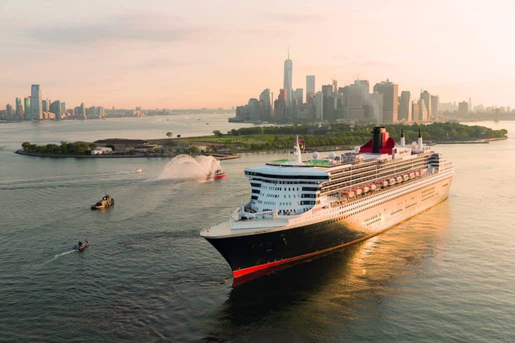 Cunard Ships By Age — Newest to Oldest