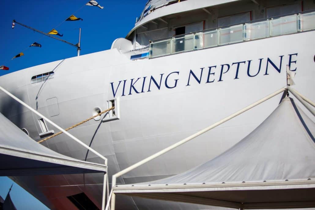 viking neptune float out italy