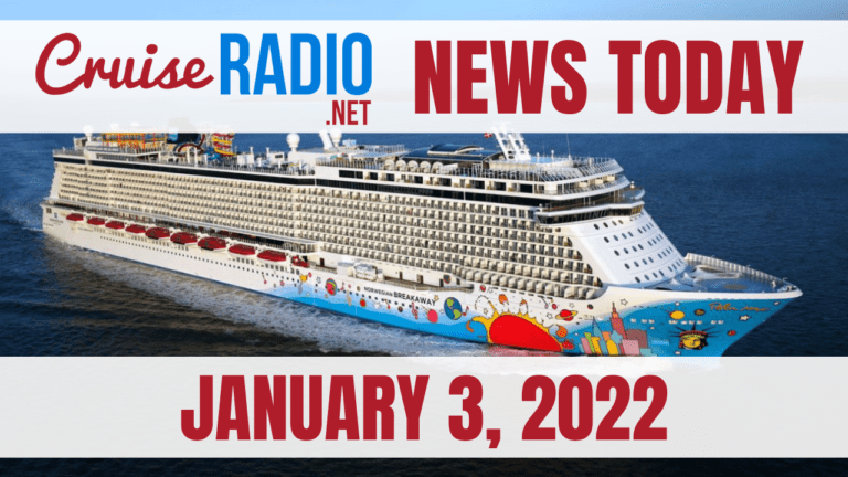 cruise radio news today january 3 2022