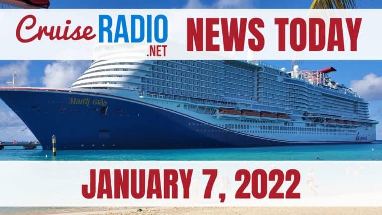 cruise radio news today january 7 2022