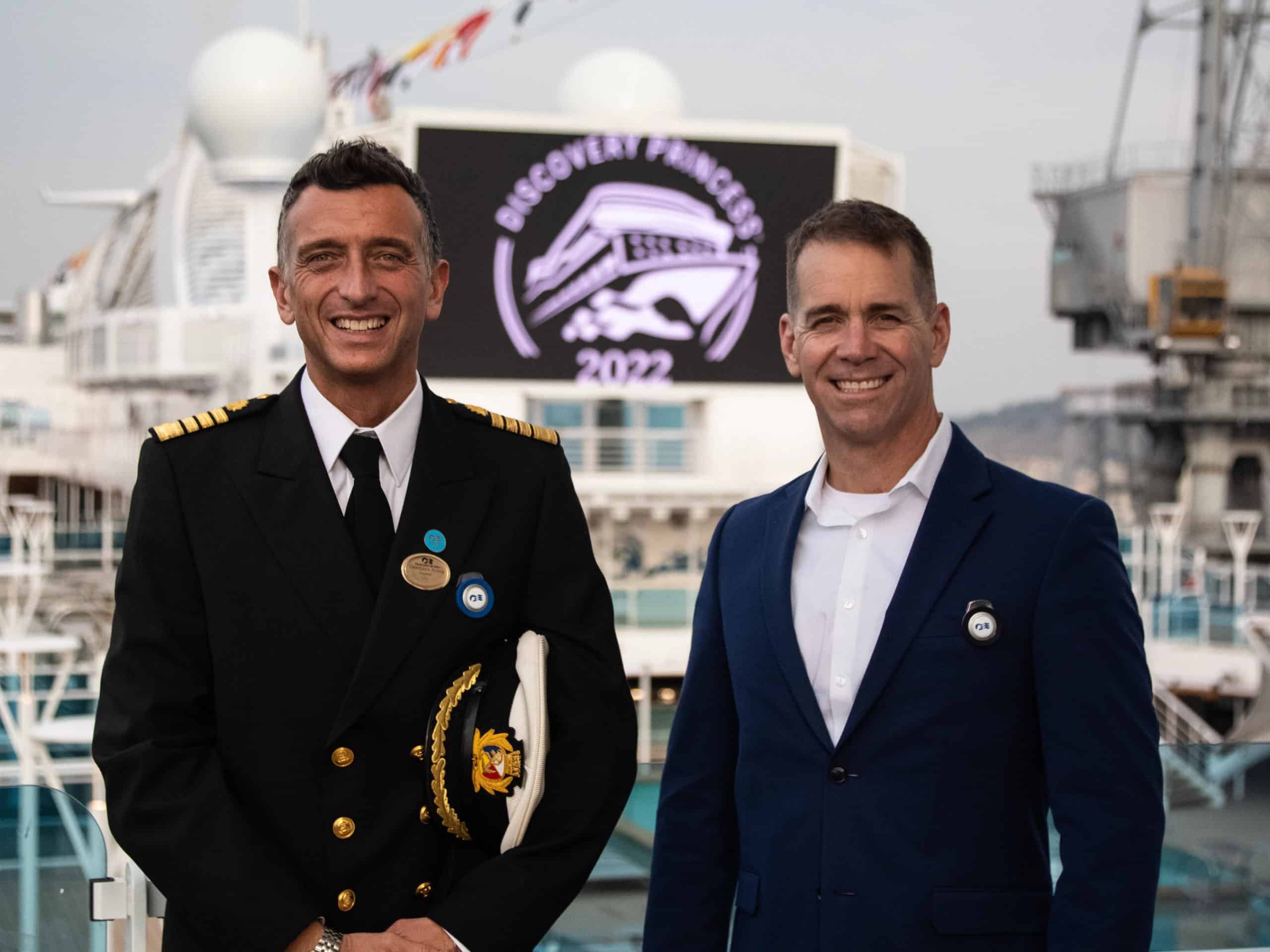 discovery princess delivery ceremony