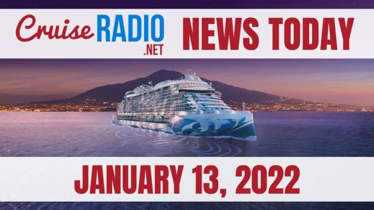 cruise radio news today january 13 2022