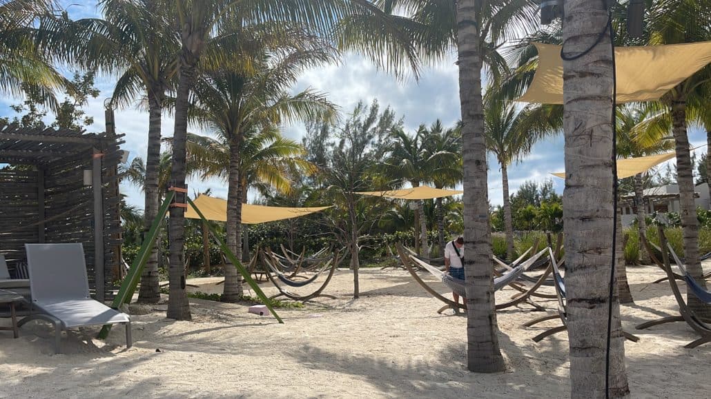 Hammocks at The Beach Club at Bimini