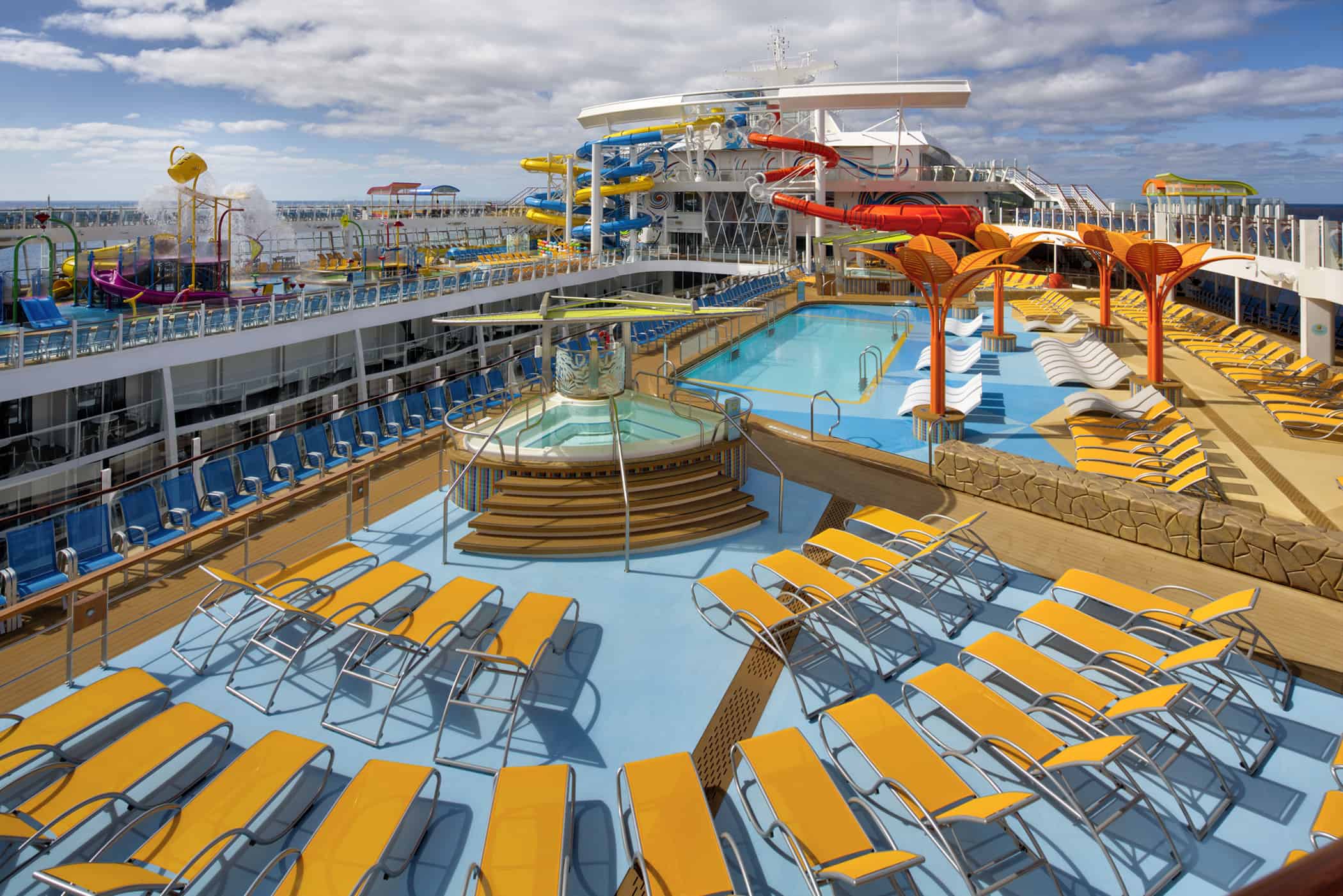 wonder of the seas pool deck