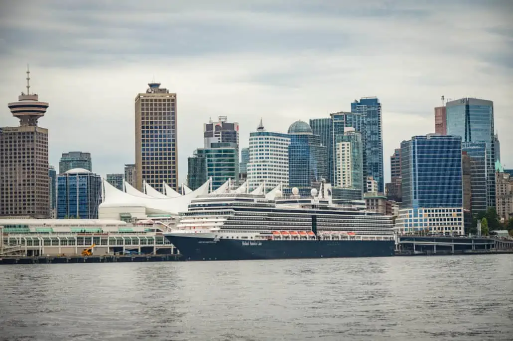 vancouver canada holland america nieuw amsterdam