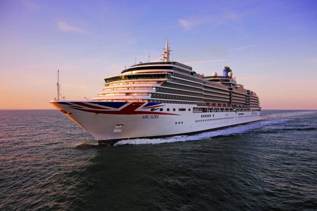 P&O cruises arcadia