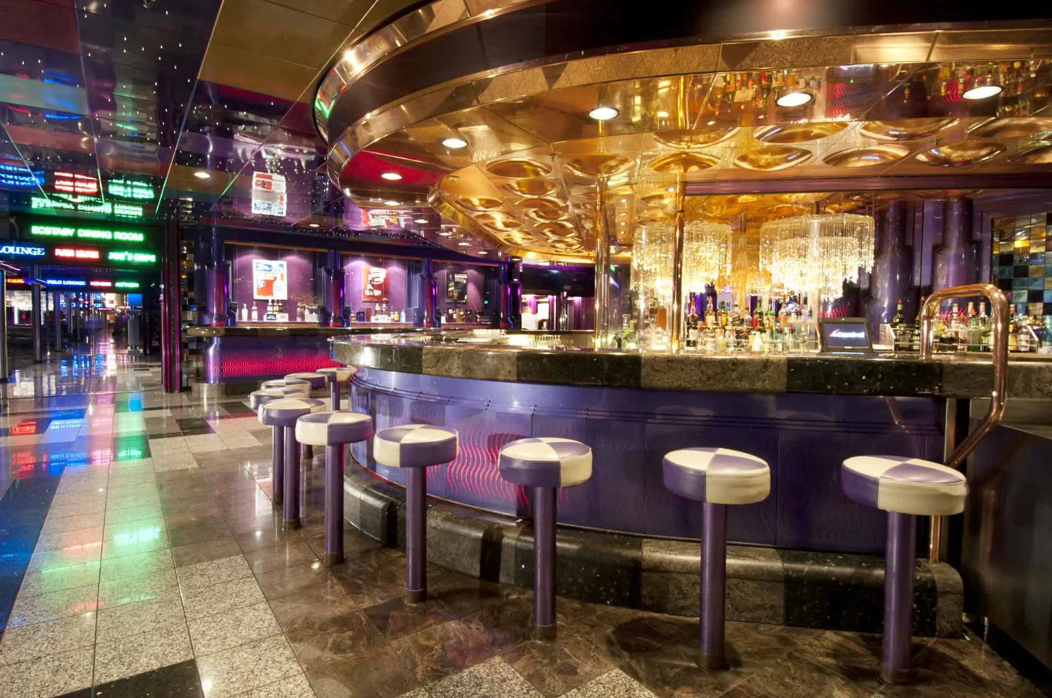 mirage casino bar carnival sensation purple