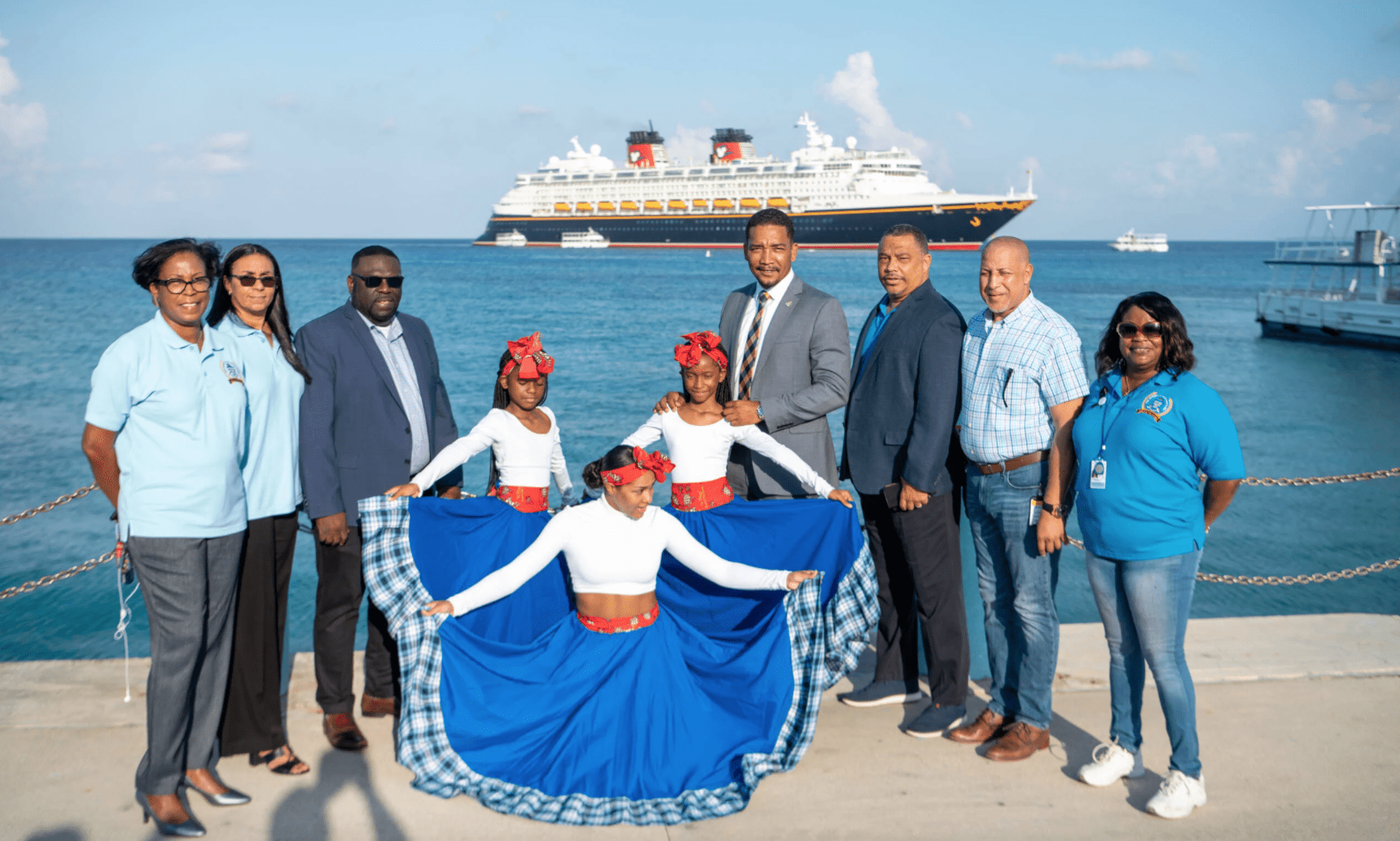 grand cayman first cruise ship disney magic