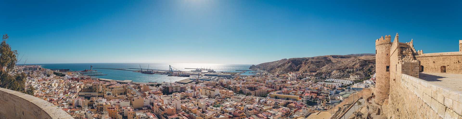 almeria spain panorama