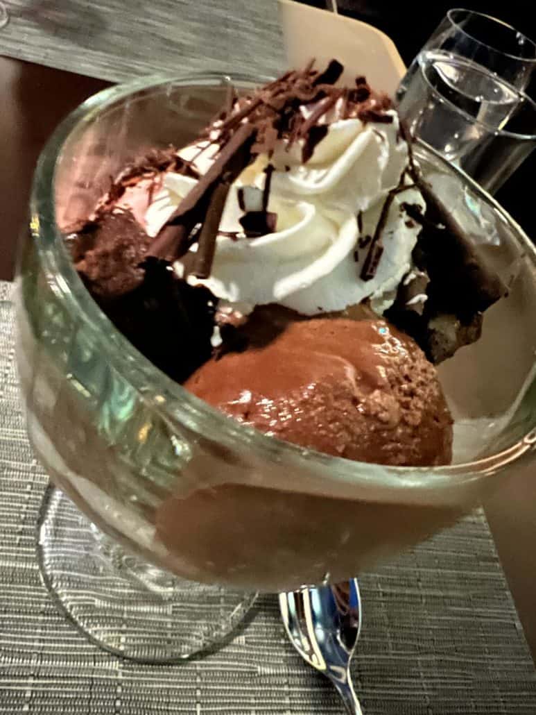 ultimate chocolate sundae ice cream celebrity beyond