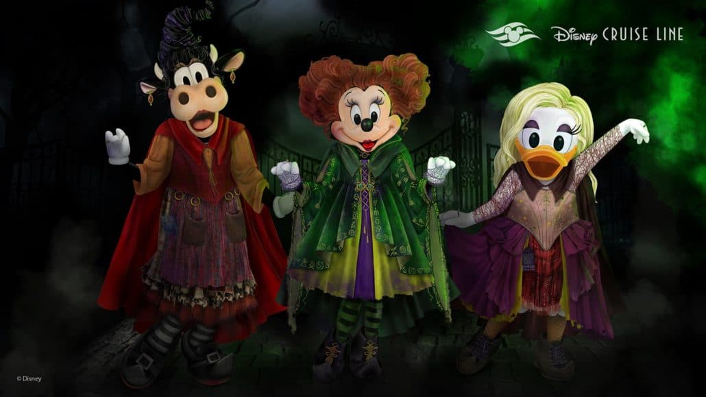 disney cruise line sanderson sisters costumes