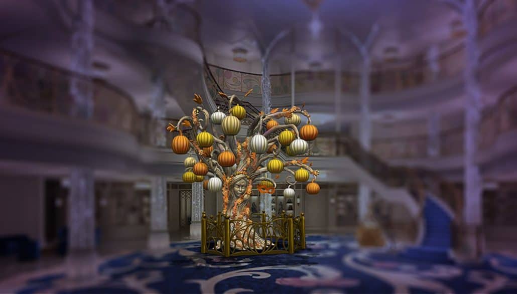 disney wish pumpkin tree halloween on the high seas