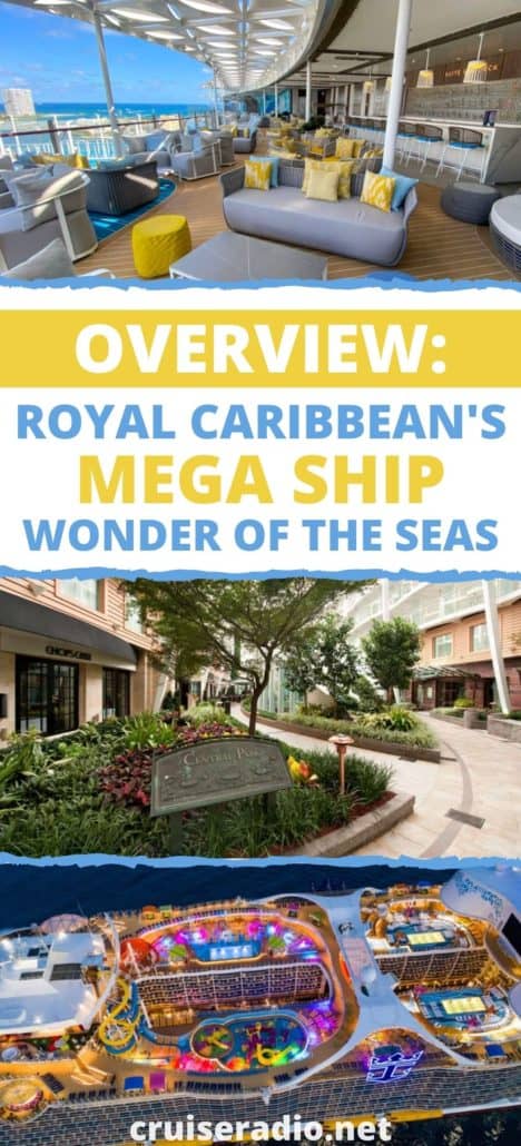 overview: royal caribbean's mega ship wonder of the seas