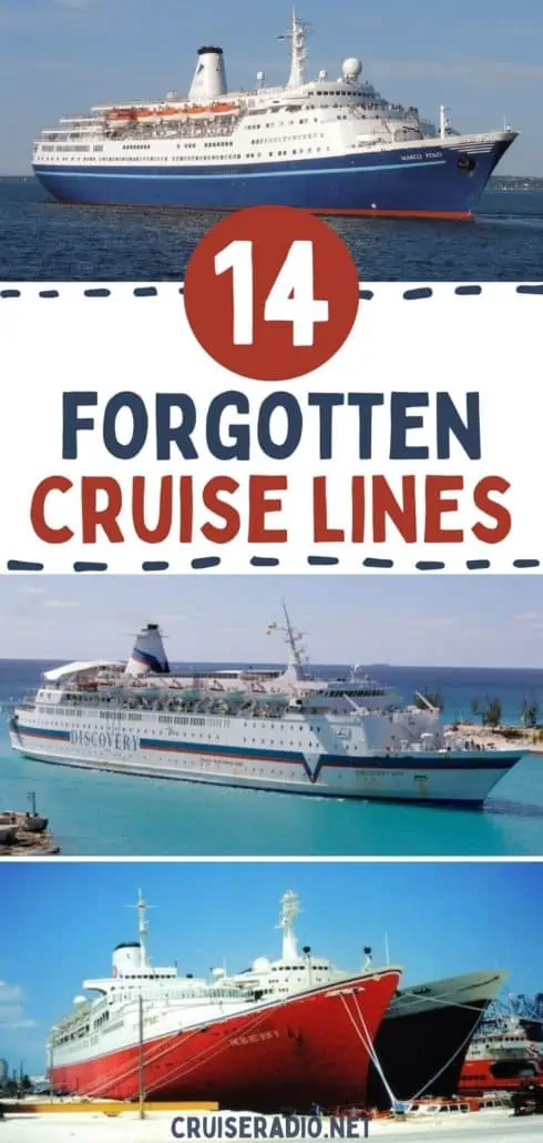 14 forgotten cruise lines