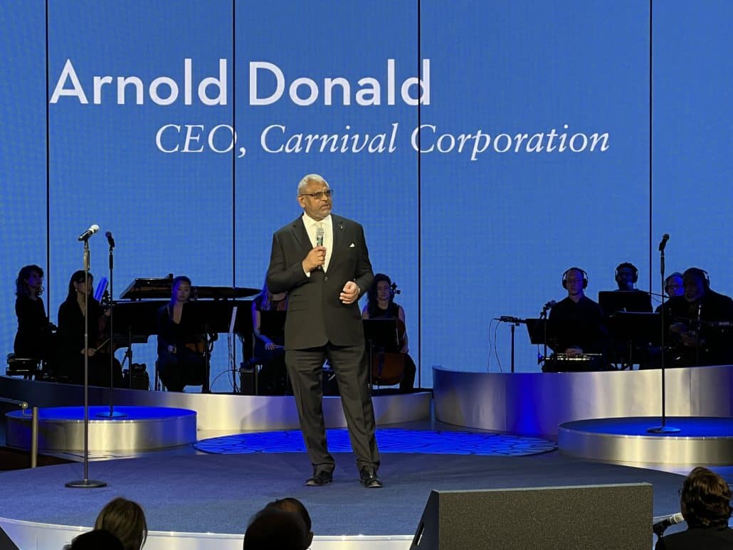 carnival corporation CEO arnold donald