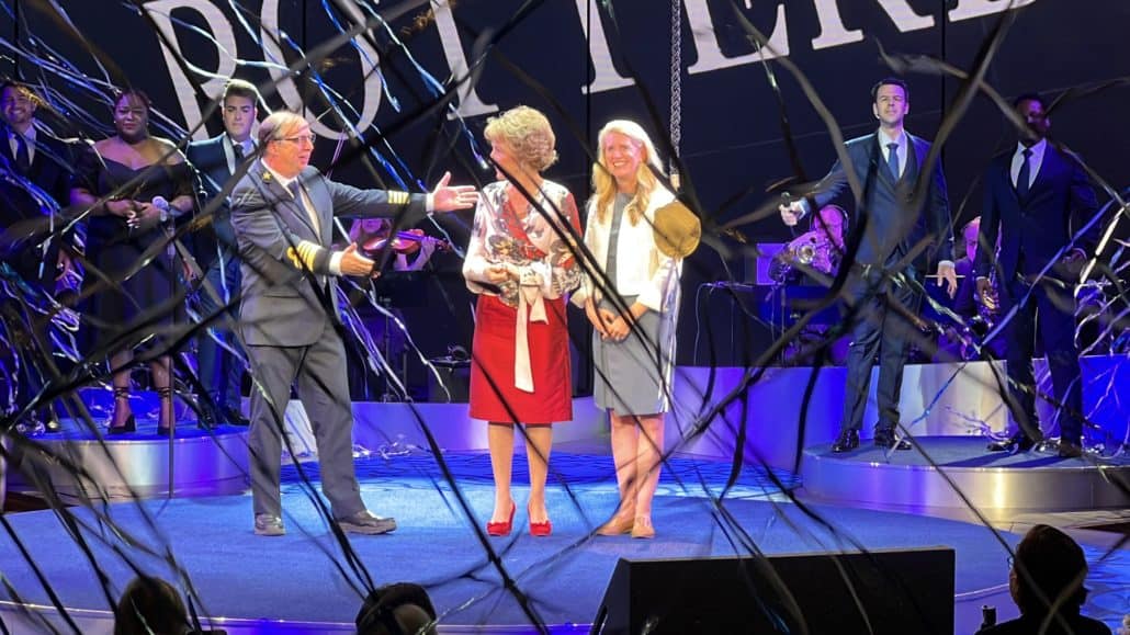 holland america rotterdam christening ceremony