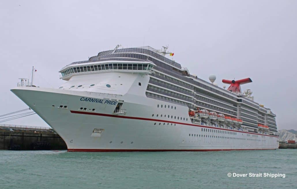 carnival pride cruise from dover