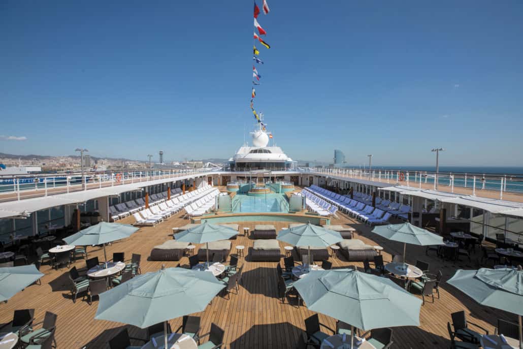 seven seas mariner pool deck regent