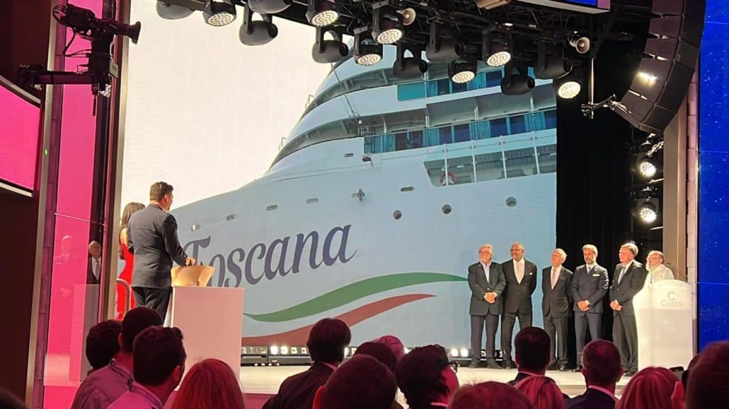 costa toscana christening