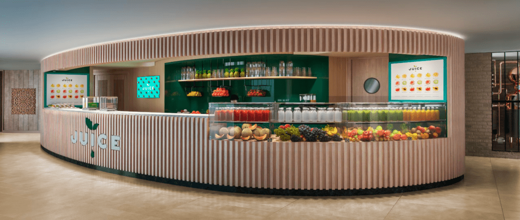 zest juice bar msc world europa