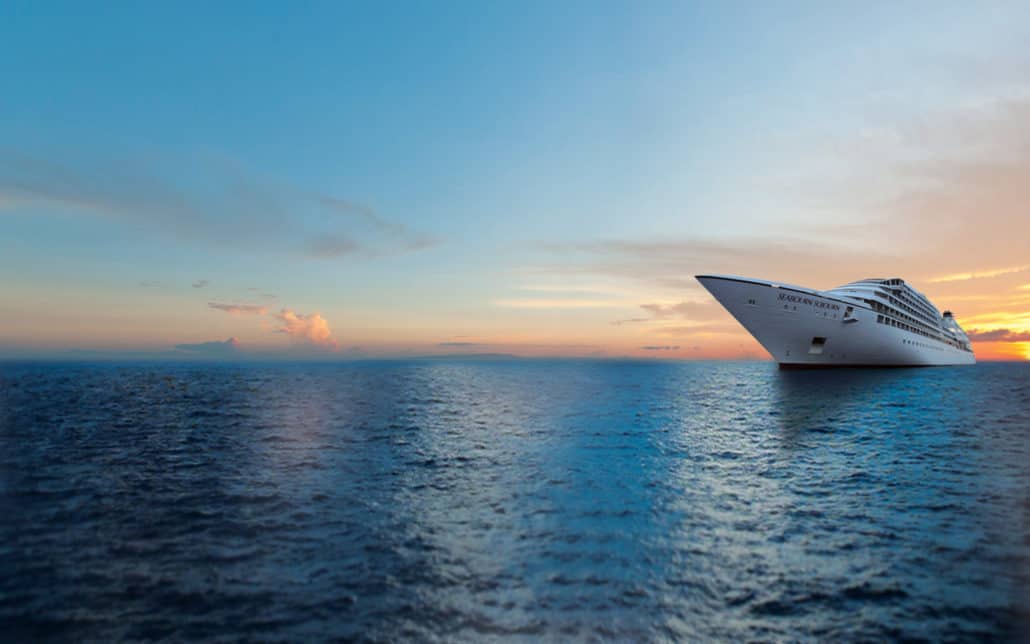 seabourn sojourn luxury ship exterior