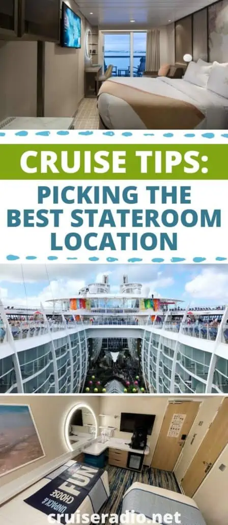 cruise tips: picking the best stateroom location