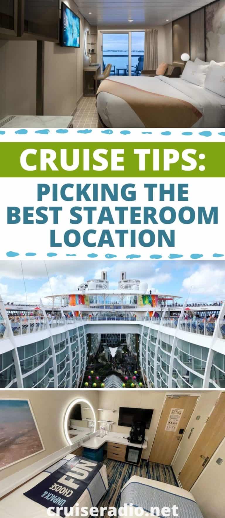 Cruise Tips Picking the Best Stateroom On Big, New Ships