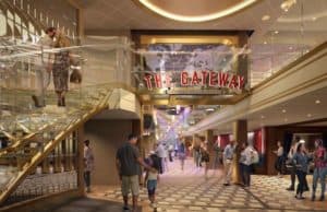 Carnival Celebration Gateway rendering by Carnival Cruise Line