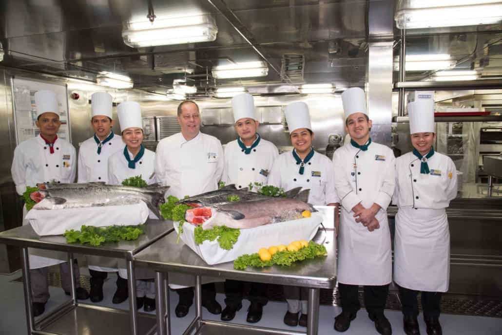 alaska seafood holland america chefs