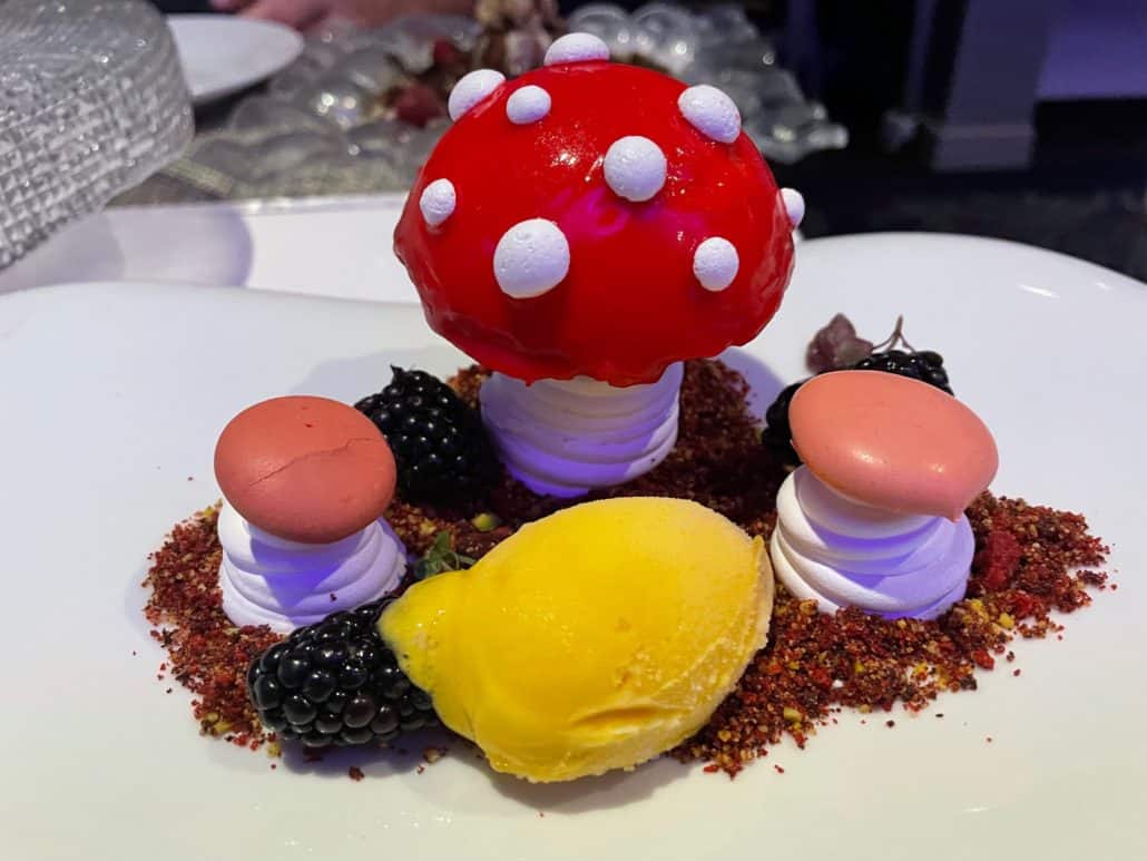 ovation of the seas royal caribbean wonderland dessert bruce parkinson