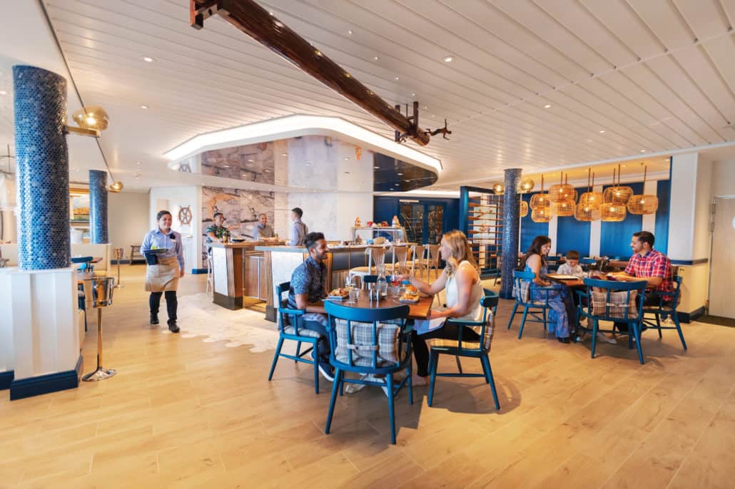 Interior of Hooked Seafood on Navigator of the Seas 