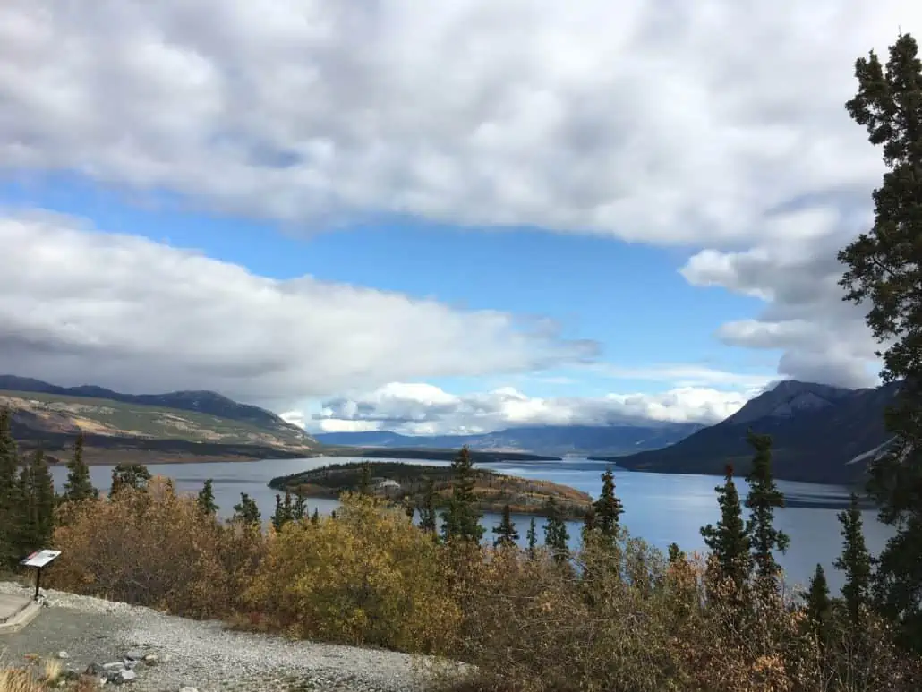 lake in yukon canada