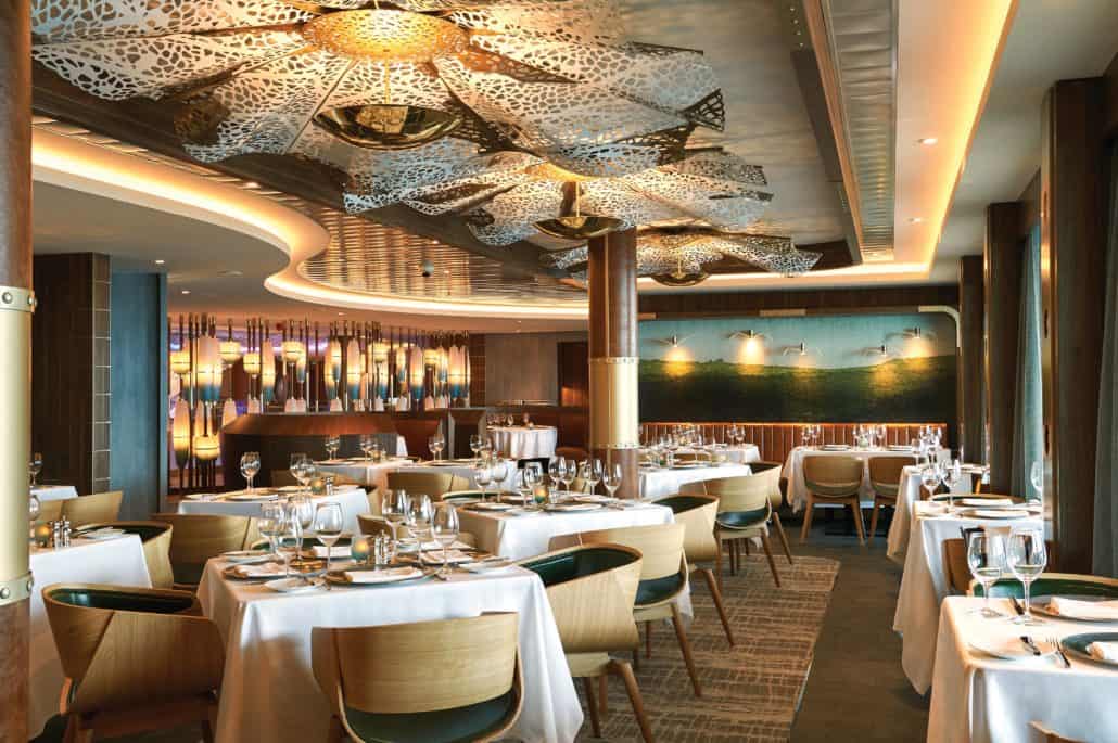 norwegian bliss ocean blue seafood restaurant