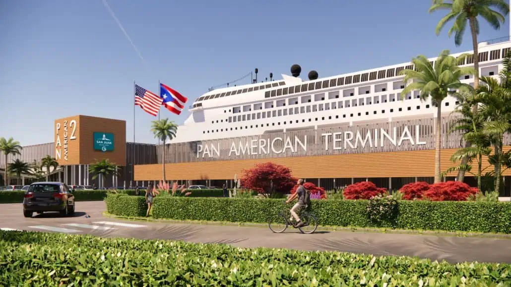 rendering pan america pier upgrades san juan puerto rico