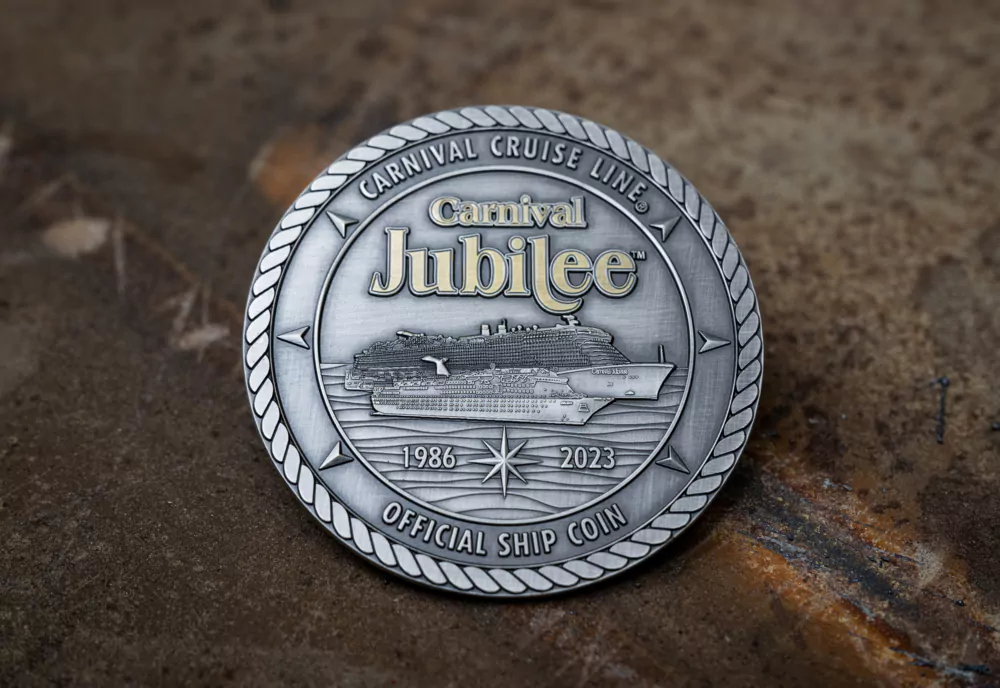 Carnival Jubilee Official Ship Coin