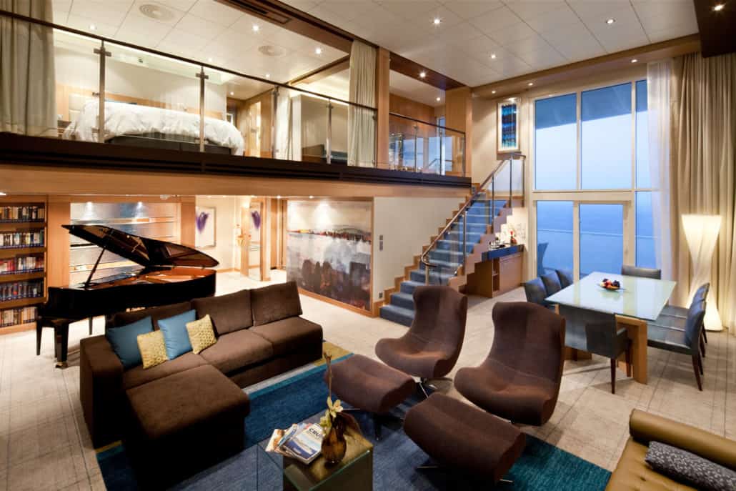 Royal loft suite at the Oasis of the Seas