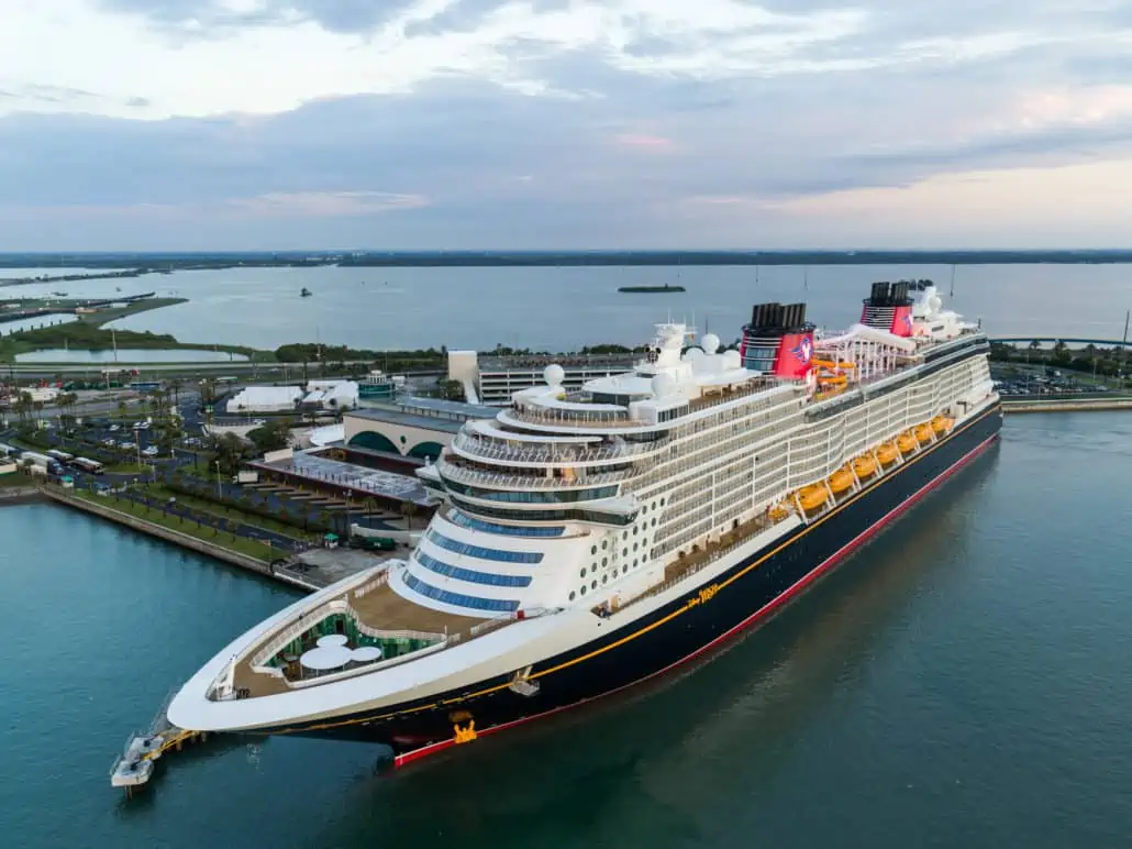 Disney Wish in Port Canaveral, Florida